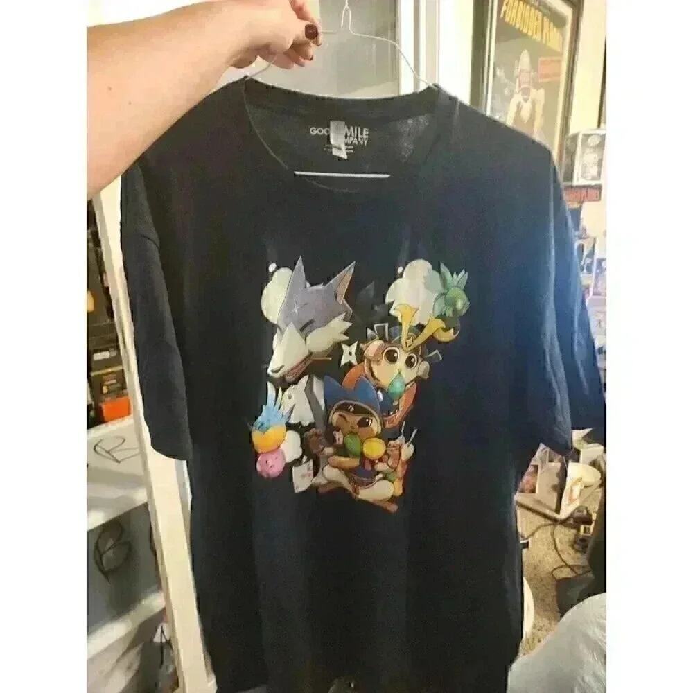 Good Smile Co. Capcom Graphic Navy Blue 2XL Short Sleeve T-Shirt CR2